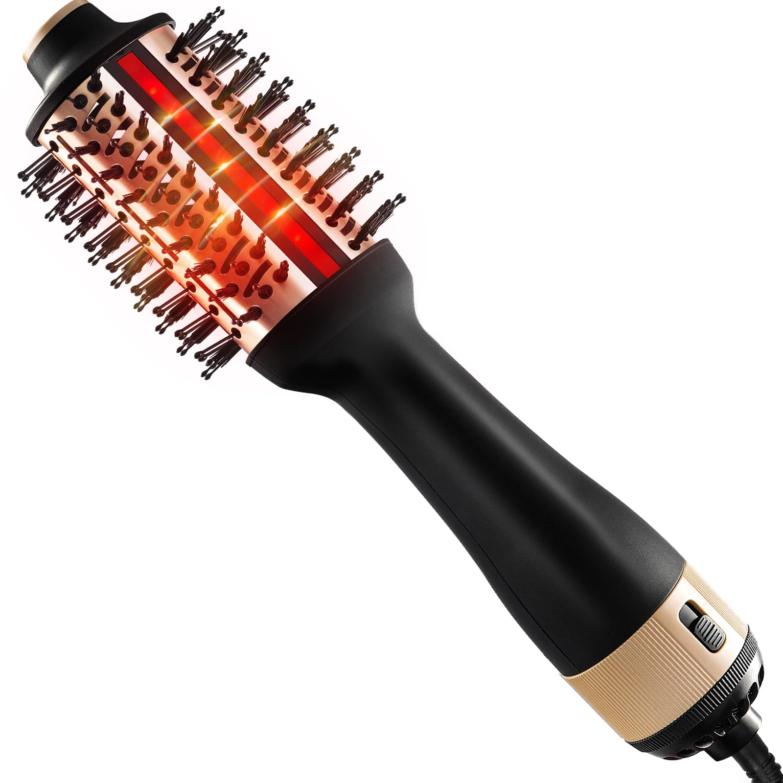 Amazon.com : HIPPIH Infrared Blow Dryer Brush - 4 in 1 Hair Dryer
